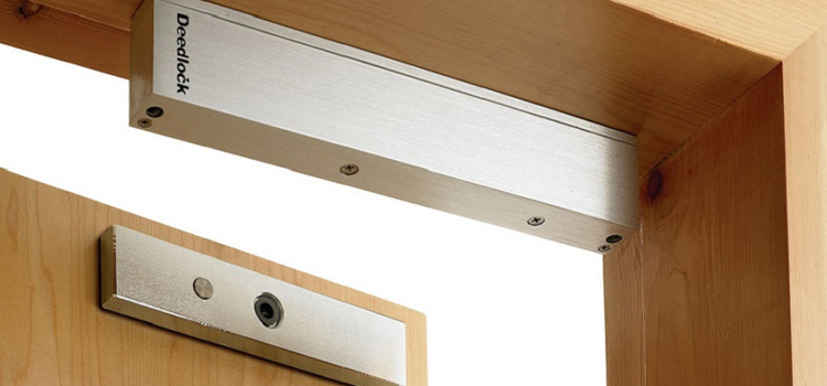 Magnetic lock installation Montecito